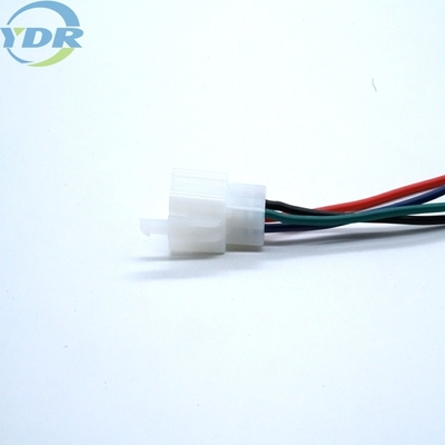 2x2P Male Female 110 Terminal Cable DJ611-2.8 250 6.3mm Motorbike Wire Harness