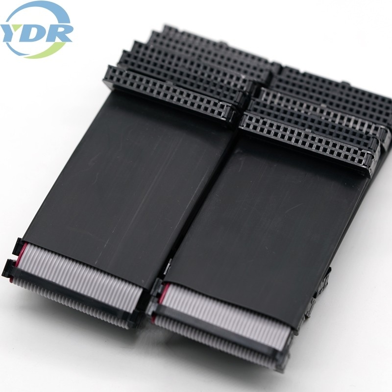 Grey IDC Flat Cable 2*17 Pins two ends For PCB breadboard UL approval
